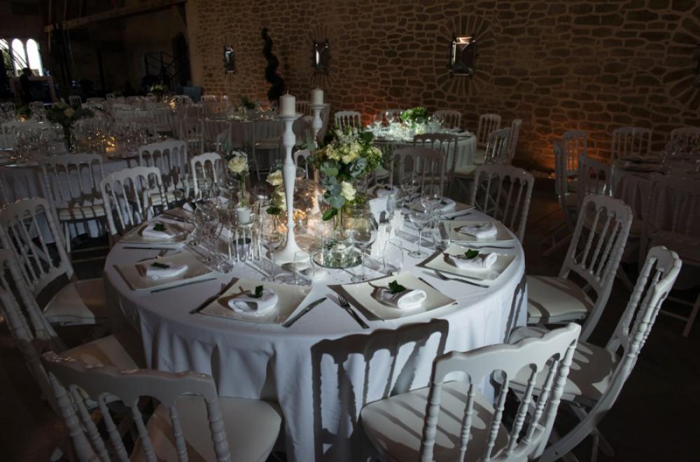 Mariage en blanc au Chateau de Roquefeuille