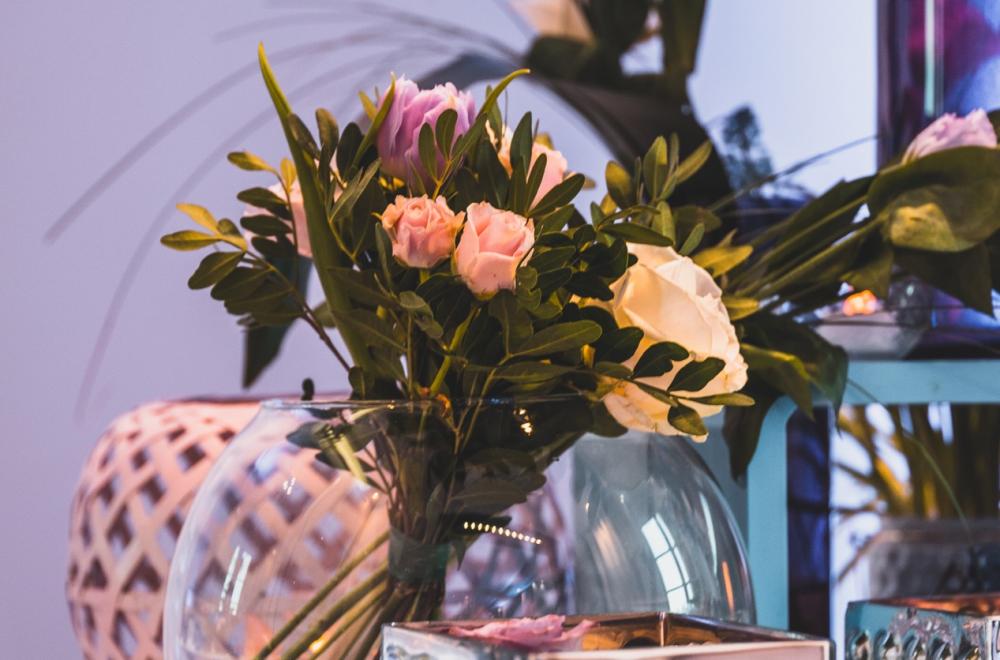 ini vases fleuris décoration de table