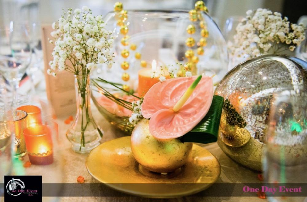 ini vases fleuris décoration de table