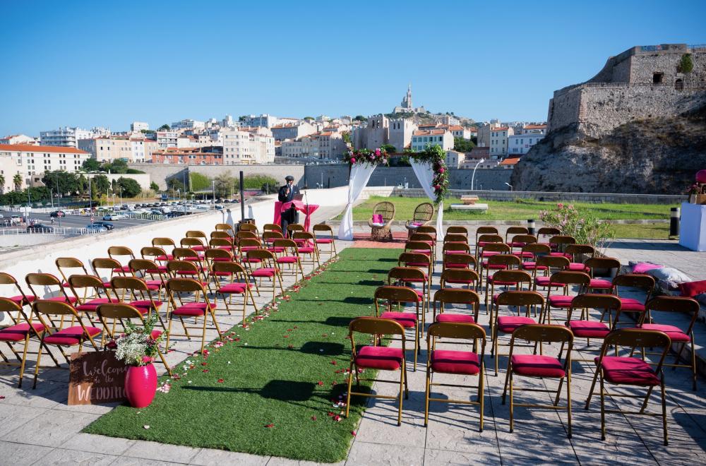 Le Fort Ganteaume mariage Marseille